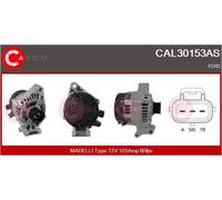 CASCO Alternateur Générateur 105A 12V Pour Ford Focus II Break 1.6 1.4