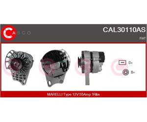 CASCO Alternateur Générateur 55A 12V Pour Fiat Cinquecento 0.9 I.E S 900