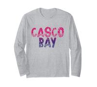 Casco Bay Maine - Casco Bay ME 70's Retro Manche Longue