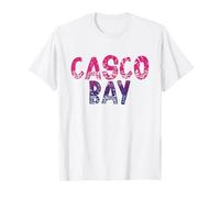 Casco Bay Maine - Casco Bay ME 70's Retro T-Shirt