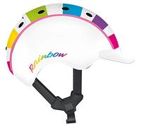 Casco Casque de vélo Arc-en-Ciel Mini 2 pour Enfant, Multicolore, Taille S