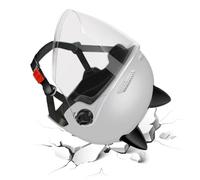 Casco Con Visiera - ABS 29 × 22 × 16,5 cm | Casco Traspirante pour scooter Bici avec ajustement réglable, design d'aération respirant, protection Cascó Per Bici E Scooter | Confort de conduite grâce à