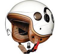 Casco De Motocicleta, Medio Casco Moto Mujer Hombre, Casco De Scooter, Casco Ciclomotor Electrico Adulto, Cascos De Moto Medio Huevo Con Visera Solar, Protección De Seguridad 2,S