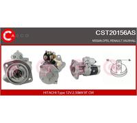 CASCO Démarreur 2.50 Kw pour Nissan Terrano II 3.0 Di 4WD Interstar Box DCI 140