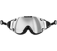 CASCO FX-70 Lunettes de ski "Carbonic" pour casques Casko NOIR-ARGENT L