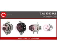 CASCO Générateur D'Alternateur 100A 12V pour Fiat Stilo 1.9 D Multijet