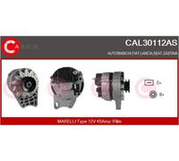 CASCO Générateur D'Alternateur 45A 12V pour Seat Marbella 0.9 Cat 0.8 1.4