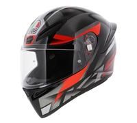 CASCO INTEGRALE AGV K1 S FASTLAP - S, BLACK-GREY-RED