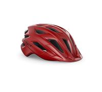 Casque met crossover rouge