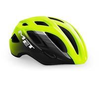 CASCO MET IDOLO AMARILLO/NEGRO MATE T.XL 60-64