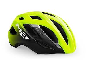 CASCO MET IDOLO AMARILLO/NEGRO MATE T.XL 60-64