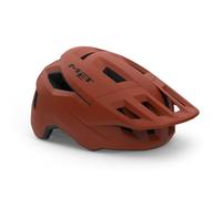 MET Casque VTT Shelter – Mat Argile et Rouge – Taille M