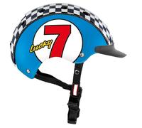 Casco - Mini 2 - Casque vélo enfant Lucky 7 Blue - S (52-56 cm)