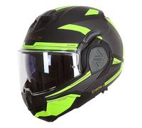 casco modulable ls2 ff906 advant revo noir mat / jaune XXL