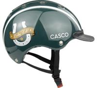 Casco Nori 2.0 Lucky Kid Casque d'équitation pour enfant Vert émeraude Taille : XS