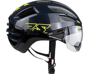 CASCO SPEEDAIRO2 RS HUNTER casque de vélo route bleu-jaune S 52-56cm