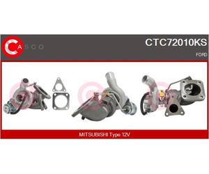 CASCO Turbolateur Chargeur Adapté Pour Ford Transit Fourgon