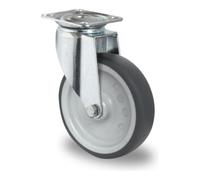 CASCOO CASCOO Roulette pivotante ø 100 mm Série P2T2 à palier lisse Quantité:1