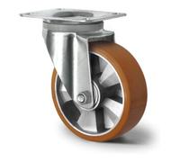 CASCOO CASCOO Roulette pivotante ø 125 mm Série BAU5 à double roulement à billes E-Serie Quantité:1