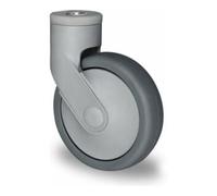 CASCOO CASCOO Roulette pivotante à trou central ø 100 mm Série CARA P2A2 à roulement à billes Quantité:1