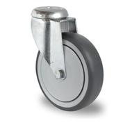 CASCOO CASCOO Roulette pivotante à trou central ø 100 mm Série P2T2 à roulement à billes Quantité:1