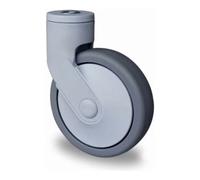 CASCOO CASCOO Roulette pivotante à trou central ø 125 mm Série CARA P2A2 à roulement à billes Quantité:1