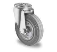 CASCOO CASCOO Roulette pivotante à trou central ø 160 mm série SWR2 avec roulement à rouleaux Quantité:1