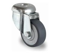 CASCOO CASCOO Roulette pivotante à trou central ø 50 mm série P2T2 à roulement à billes Quantité:1