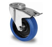 CASCOO CASCOO Roulette pivotante avec frein total ø 160 mm série R4F1 à roulement à billes Quantité:1