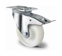 CASCOO CASCOO Roulette pivotante avec frein total ø 160 mm Série Z0Z0 à double roulement à billes K-Serie Quantité:1