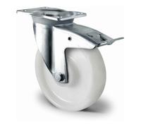 CASCOO CASCOO Roulette pivotante avec frein total ø 200 mm série Z0Z0 roulement à billes double K-Serie Quantité:1