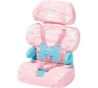 Casdon Baby Huggles Jouet - Siège rehausseur Rose - Siège Auto pour poupées avec Appui-tête et Boucles réglables - Convient aux poupées jusqu'à 35 cm & aux Jouets pour Les Petits - 3 Ans +