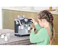 Casdon De'Longhi Jouet - Machine à café Barista - Ensemble de Cuisine pour Enfants avec pièces Mobiles, Sons réalistes et café Magique - 3 Ans +, Silver