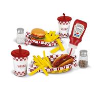 Casdon Heinz American Diner Set | Ensemble de jeu de restaurant pour enfants à partir de 2 ans | Encourage la créativité et stimule l'imagination