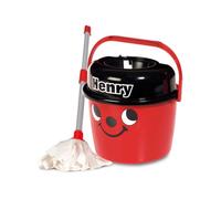 Casdon Henry Mop & Bucket Toy Cleaning Set for Children Aged 3+ , Features Henry’s Cheeky Face for Lots of Cleaning Fun!