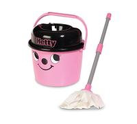 Casdon Hetty Mop & Bucket | Ensemble de Nettoyage pour Enfants à partir de 3 Ans | Comprend Le Visage Mignon de Hetty pour Beaucoup de Plaisir de Nettoyage (65750)