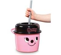Casdon Hetty Mop & Bucket Toy Cleaning Set for Children Aged 3+, Features Hetty’s Cute Face for Lots of Cleaning Fun!, Pink, 15 x 19.1 x 17.9 cm