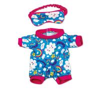 Casdon Build-A-Bear Workshop Lot de 4 Combinaisons de Nuit avec Pyjama, Sweats à Capuche Mignons, Styles d'été | Vêtements pour Enfants à partir de 3 Ans Convient pour Ours de 22,9 cm