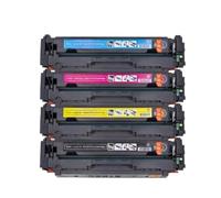 CasdsDtub Cartouche de Toner 6.5K, 4 pièces, Compatible avec M452dw M452nw M452dn MFP M477fnw M477fdn CF410X CF411X CF412X CF413X