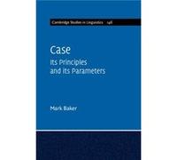 Case by Baker & Mark Rutgers University & New Jersey Mark Baker, (Auteur)