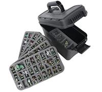 Case Club Étui de transport rigide pour figurines miniatures - Compatible avec Warhammer 40k, DND, Battletech, Citadel et plus encore ! Cet étui de voyage et de rangement de table organisera votre
