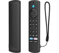 Case Compatible with 2023 Fire TV Stick 4K Max 2nd, Ultra-Thin and Lightweight, Anti-Drop, Anti-Collision, Silicone Protective Cover for Remote Control.Black