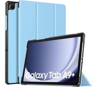 Case Compatible With Galaxy Tab A9+/A9 Plus 11 Inch 2023 Sm-X210/X216/X218, Slim Lightweight Protective Hard Pc Back Case Cover For Galaxy Tab A9+, Auto Wake/Sleep, Light Blue