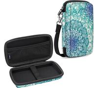 Case Compatible with Kodak Mini 2 Retro/Kodak Step & Mini 2 HD Photo Printer,EVA Hard Protective Carrying Case with Inner Pocket/Removable Strap,,Z-Emerald,Case Compatible with Kodak Mini 2