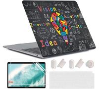 Case Compatible with MacBook Air 13 Inch M1 A2337 A2179 A1932, [UV Printing] Plastic Hard Case Protective Cover for 2020 2019 2018 Air 13.3 Retina with Touch ID, Bulb G3