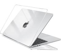 Case Compatible with MacBook Air 15 Inch 2025 2024 2023, M4 A3241 M3 A3114 M2 A2941 with Touch ID and 15.3 Inch Retina Display, Mac Air Protection Hard Plastic Case ¿ Clear Transparent