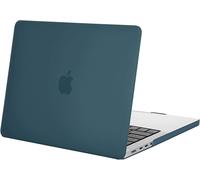 Case Compatible with MacBook Pro 14 Inch M4 M3 M2 M1 2025-2021 Pro Max A3112 A3185 A3401 A2918 A2992 A2779 A2442, Protective Plastic Hard Case Cover for Liquid Retina 14.2 Inch, Deep Teal