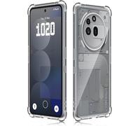 Case Compatible With Nothing Phone 3a Pro Case, Ultra Thin Transparent Four Corners Anti-Fall Soft Tpu Shockproof Bumper Protective Cover For Nothing Phone 3a Pro
