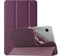 Case Compatible With Samsung Galaxy Tab A9 8.7 Inch 2023, Translucent Frosted Tpu Back Protective Case For All New Samsung Galaxy Tab A9 8.7 Inch Sm-X110/X115/X117, Dark Purple