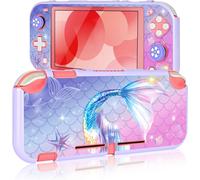 Case Compatible with Switch Lite,Dream Purple Hard Protective Case for Switch Lite Switch Lite Case with 2 Thumb Grip Caps,Purple